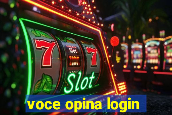 voce opina login